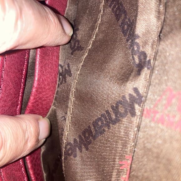 Montana West Quilted Burgundy Shoulder Bag - Picture 9 of 12